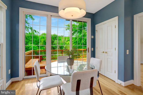 Dining room, Interior, Wood Texture Flooring