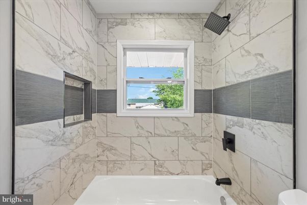 Bathroom, Interior, Marble Walls