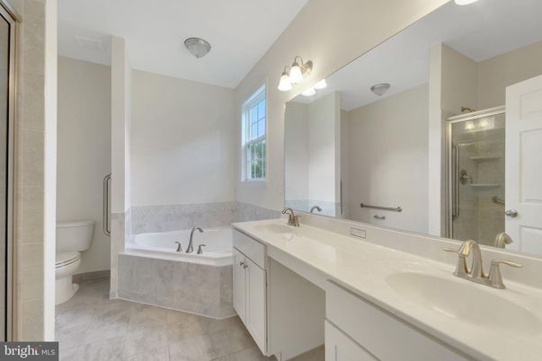Bathroom, Dual Sink Vanities, Glass Shower, Interior