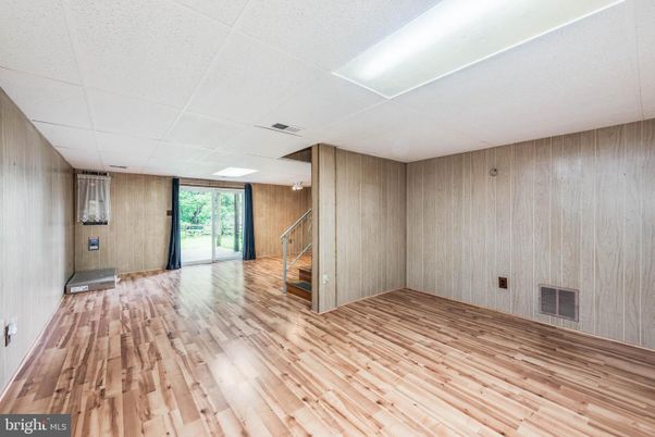 Empty room, Interior, Wood Texture Flooring, Wooden Walls