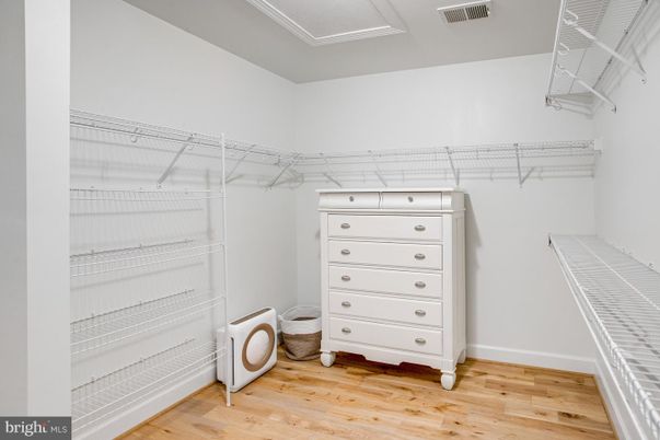 Interior, Walk-in Closets, Wood Texture Flooring