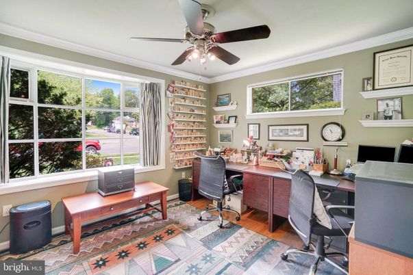 Home Office, Interior, Wood Texture Flooring