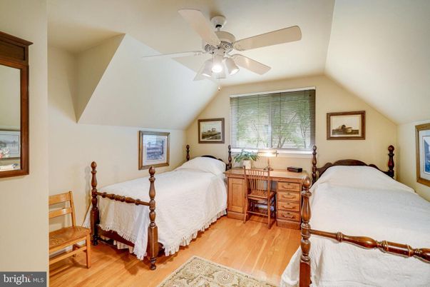 Bedroom, Home Office, Interior, Wood Texture Flooring