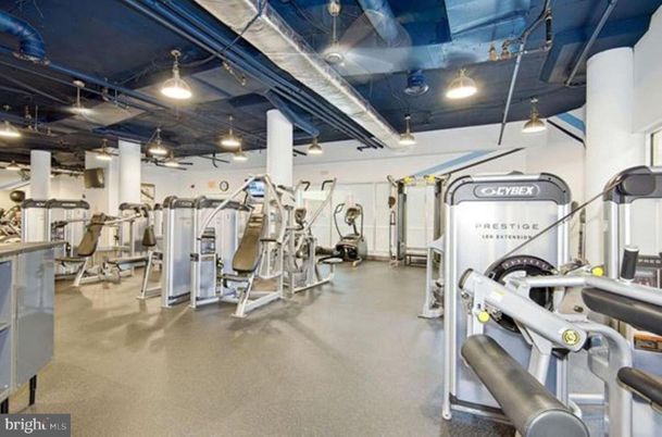 Fitness Equipment, Gym, Interior