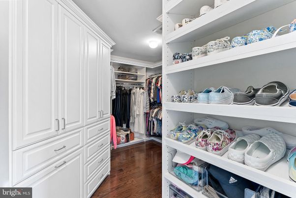 Interior, Walk-in Closets, Wood Texture Flooring