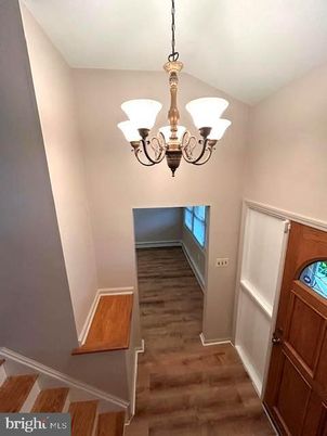 Chandelier, Interior, Wood Texture Flooring