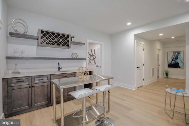 Interior, Recessed Lighting, Wood Texture Flooring
