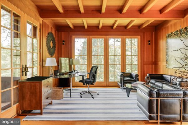 Home Office, Interior, Living room, Wooden Beams, Wooden Ceilings, Wood Texture Flooring, Wooden Walls