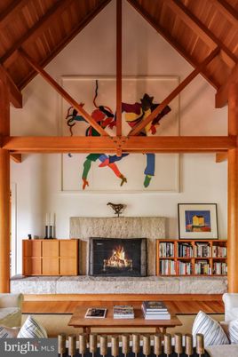 Fireplace, Interior, Wooden Beams, Wooden Ceilings