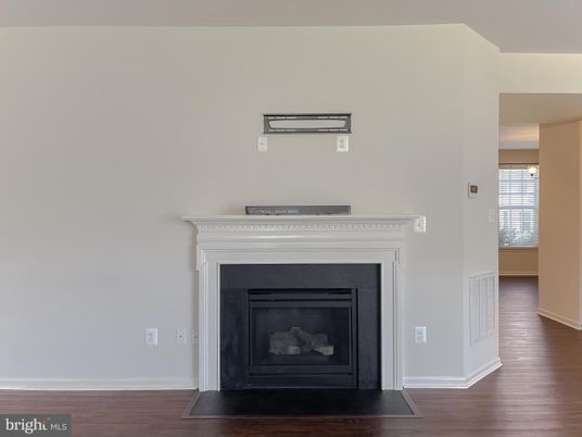 Fireplace, Interior, Wood Texture Flooring