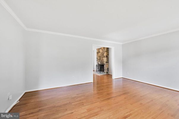 Empty room, Fireplace, Interior, Wood Texture Flooring