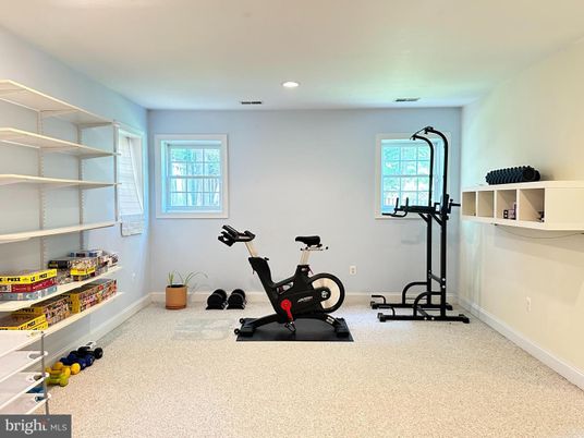 Fitness Equipment, Interior, Recessed Lighting