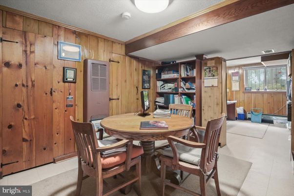 Dining room, Interior, Wooden Walls