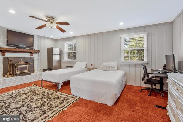 Bedroom, Home Office, Interior, Recessed Lighting