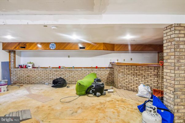 Interior, Recessed Lighting, Stone Walls