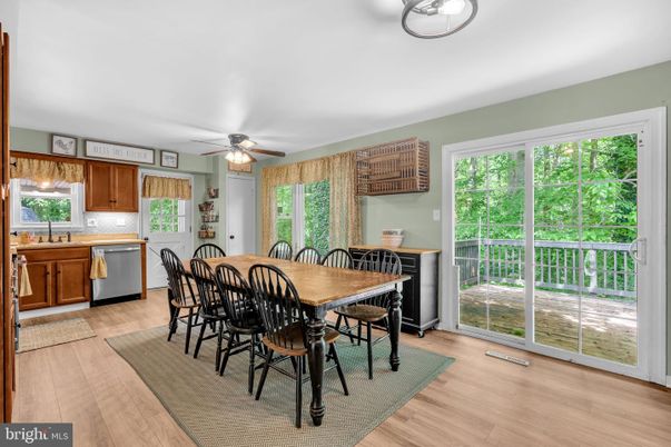 Dining room, Interior, Kitchen, Wood Texture Flooring