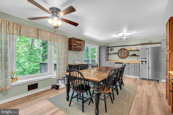 Dining room, Interior, Kitchen, Wood Texture Flooring