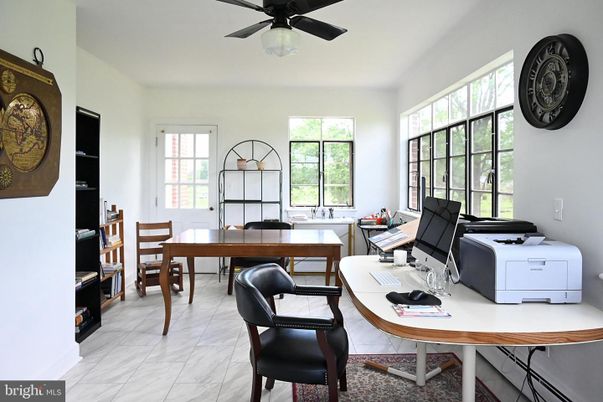 Home Office, Interior, Marble