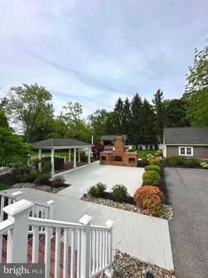 Backyard, Exterior, Fireplace