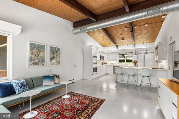 Interior, Kitchen, Living room, Wooden Beams, Wooden Ceilings