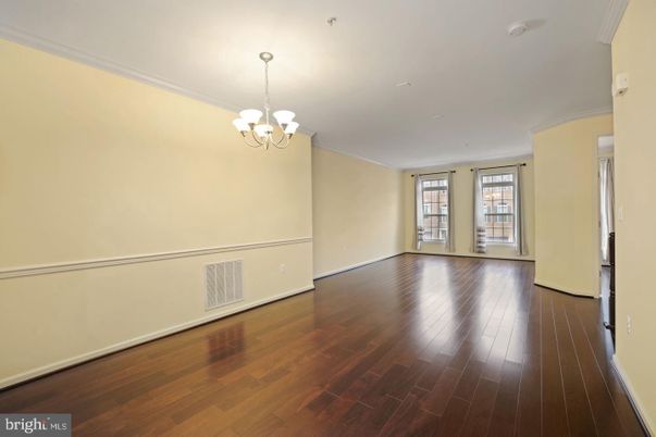 Chandelier, Empty room, Interior, Wood Texture Flooring