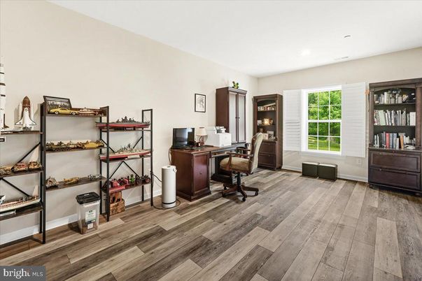 Home Office, Interior, Wood Texture Flooring