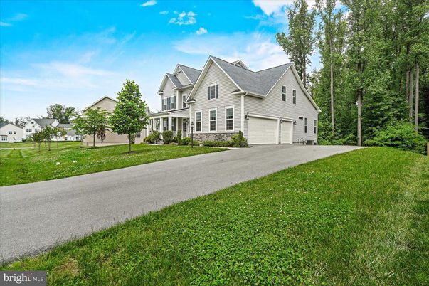 Attached, Backyard, Exterior, Facade, Farmhouse