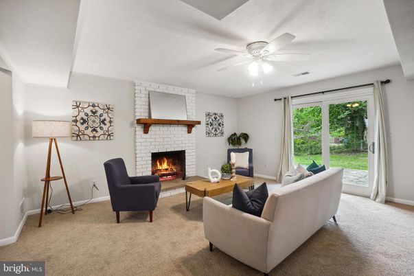 Fireplace, Interior, Living room, Stone Walls