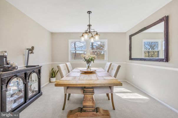 Dining room, Interior, Pendant Lights