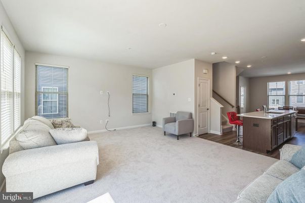 Interior, Kitchen, Living room, Recessed Lighting