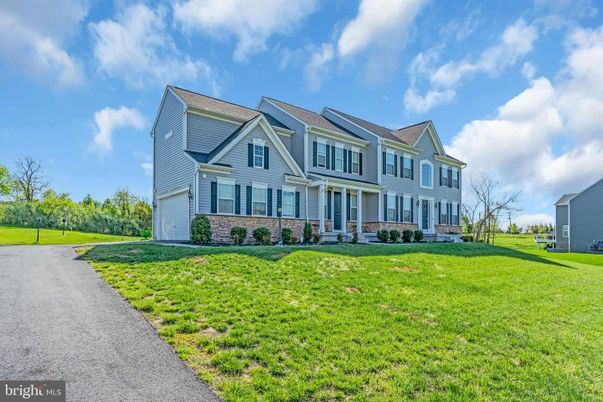 Attached, Exterior, Facade, Brick Facade, Farmhouse
