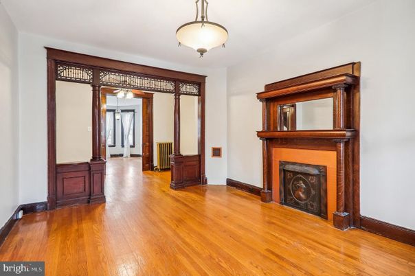 Fireplace, Interior, Wood Texture Flooring