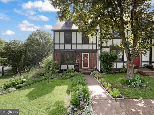 Exterior, Facade, Brick Facade, Tudor Revival