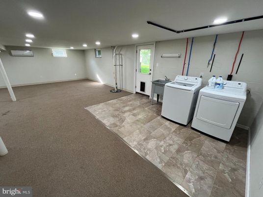 Interior, Recessed Lighting, Washer
