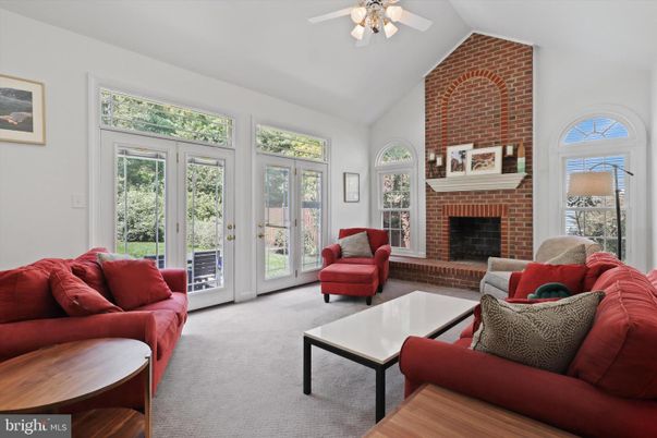 Fireplace, Interior, Living room, Stone Walls