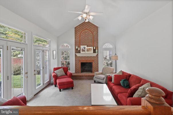Fireplace, Interior, Living room, Stone Walls