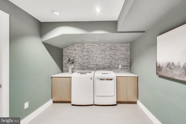 Interior, Recessed Lighting, Washer