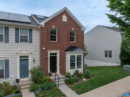 Exterior, Facade, Brick Facade, Solar Panels, Brick Traditional