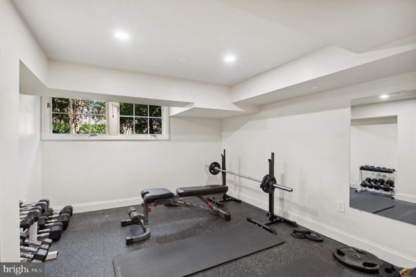 Fitness Equipment, Interior, Recessed Lighting
