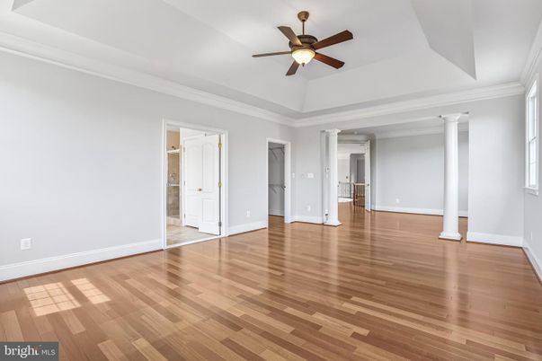 Empty room, Interior, Wood Texture Flooring