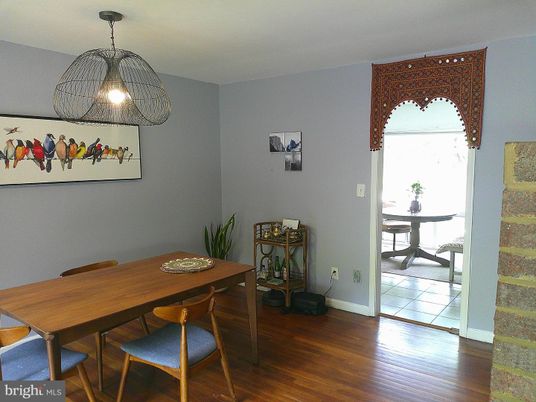 Dining room, Interior, Wood Texture Flooring