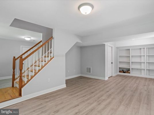 Empty room, Interior, Wood Texture Flooring