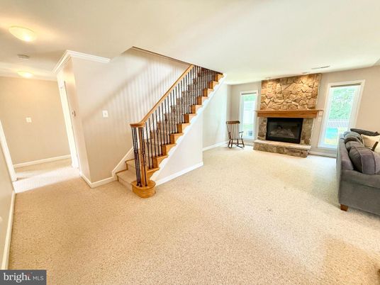 Fireplace, Interior, Stone Walls