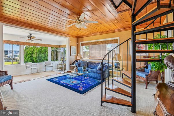Interior, Living room, Wooden Ceilings