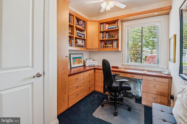 Home Office, Interior, Recessed Lighting