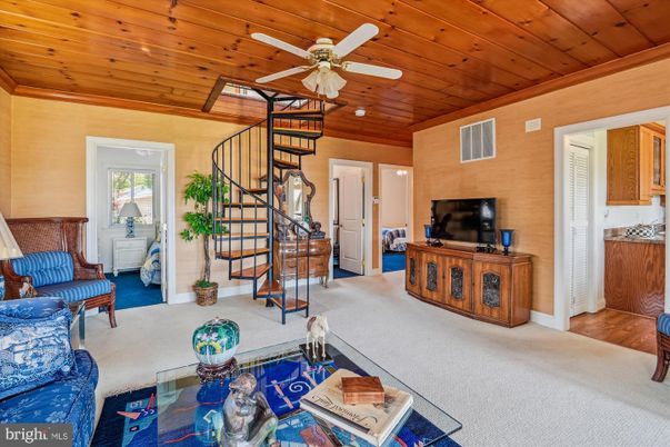 Interior, Living room, Recessed Lighting, Wooden Ceilings