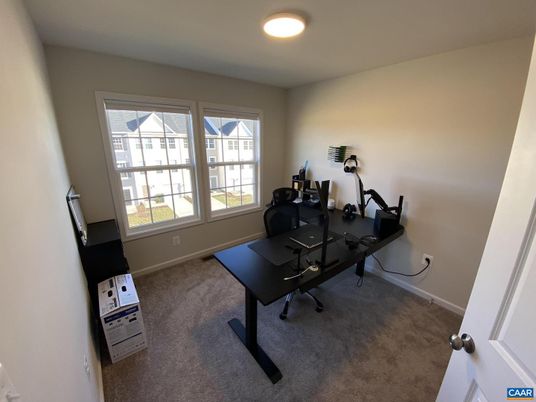 Home Office, Interior, Recessed Lighting