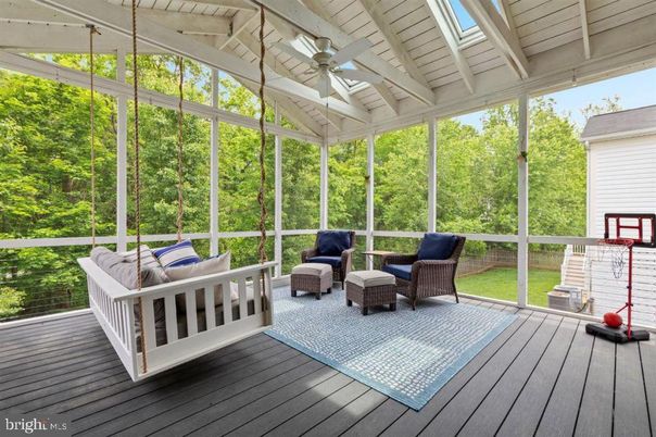 Interior, Sun Room, Wood Texture Flooring