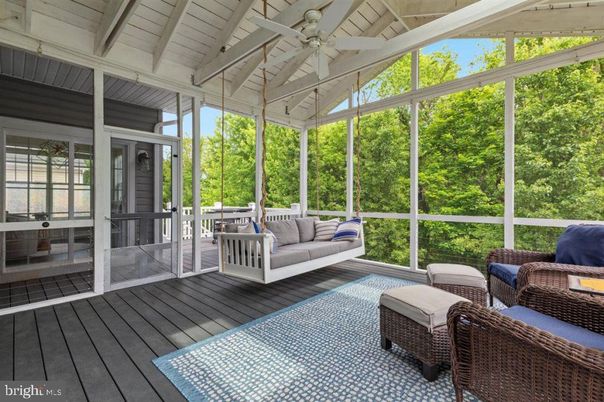 Interior, Sun Room, Wood Texture Flooring