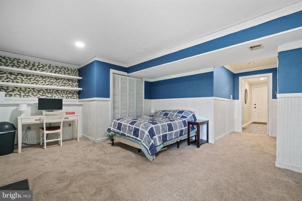 Bedroom, Home Office, Interior, Recessed Lighting